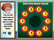 Addition Brain Teaser Game Online