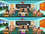 Classroom Spot the Difference Game Online