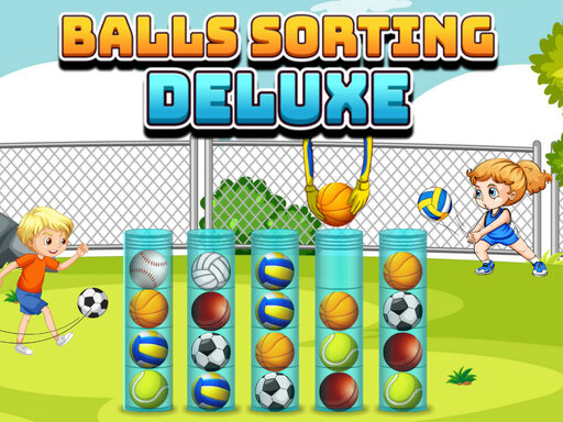 Balls Sorting Deluxe Game Image Balls Sorting Deluxe Game