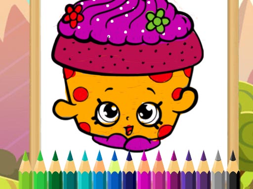 Desserts Coloring Game Image Desserts Coloring Game