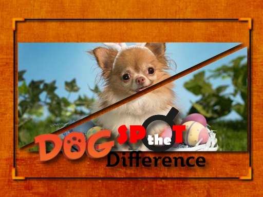 Dog Spot the Difference Game Image Dog Spot the Difference Game