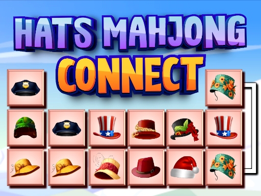Hats Mahjong Connect Game