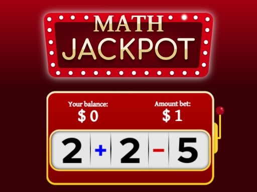 Math Jackpot Game Image Math Jackpot Game