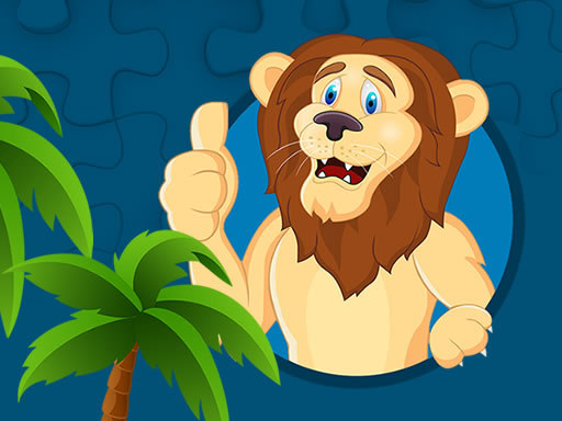 Strong Lions Jigsaw Game Image Strong Lions Jigsaw Game